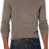 Amazon Essentials Men's Crewneck Sweater, 100% Cotton, Big & Tall Options Available