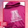 AEROPOSTALE Girls' Sweatsuit Set - 2 Piece Fleece Pullover Hoodie Sweatshirt, Jogger Sweatpants - Track Suit for Girls (7-16)