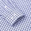 Alimens & Gentle Men's Plaid Button Down Shirts Cotton Long Sleeve Dress Shirts Regular Fit Gingham Shirts