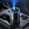 Ceeniu Smart Car Air Freshener, Enhanced Fountain Spray Nozzle, Ultrasonic Mist, Auto On/Off, Adjustable Mode, Long-Lasting Battery, Ambient Light, Cologne Scent Fragrance, 2025 Upgrade CF12 Diffuser